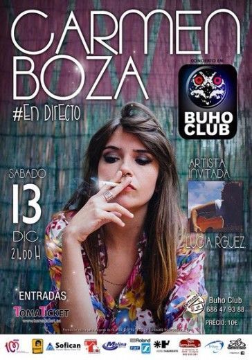 Carmen Boza visitará Gran Canaria y Tenerife en su gira 2014