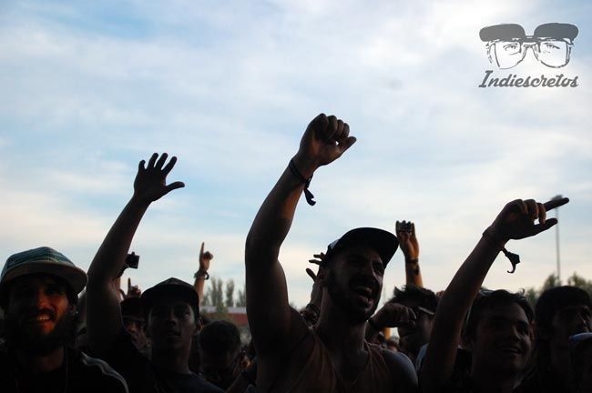público en Viñarock