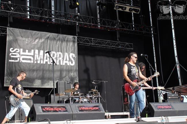 Los de marras en Viñarock 2015
