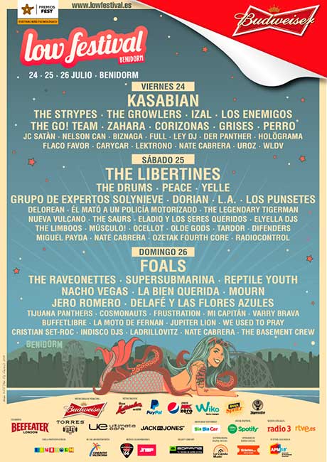 Cartel Por Dias Low Festival 2015