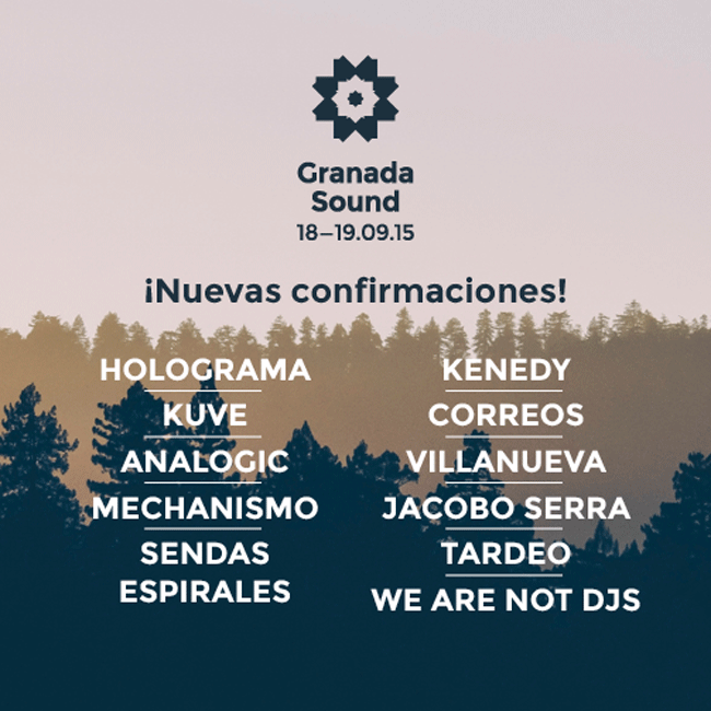 granada sound confirmaciones