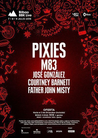 BBK Live 2016 Cartel 26 Noviembre