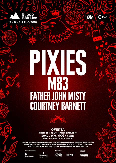 Cartel BBK Live 2016 M83