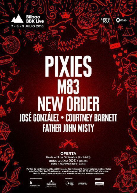Cartel BBK Live 2016 New Order
