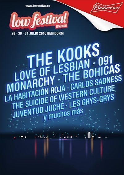 Low Festival 2016 Cartel 26 Noviembre