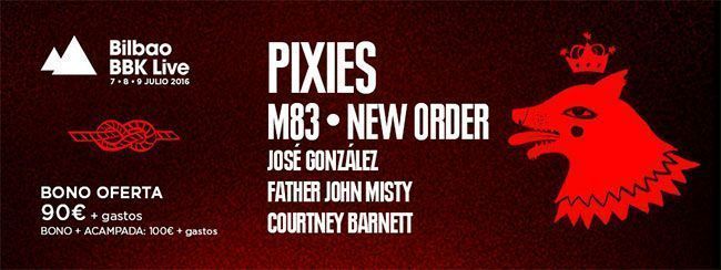 Cabecera BBK Live 2016 New Order Cabecera BBK Live 2016 New Order