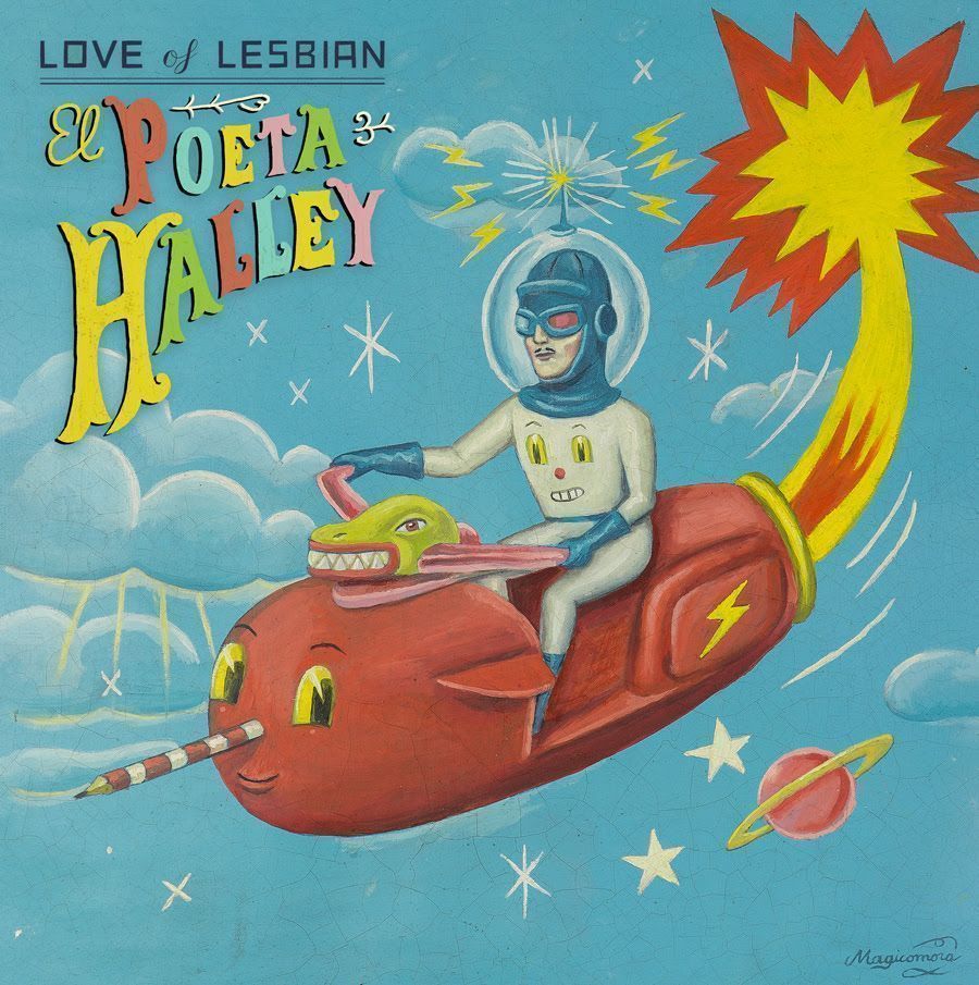 El Poeta Halley Love of Lesbian | Indiescretos indie español El Poeta Halley Love of Lesbian | Indiescretos indie español