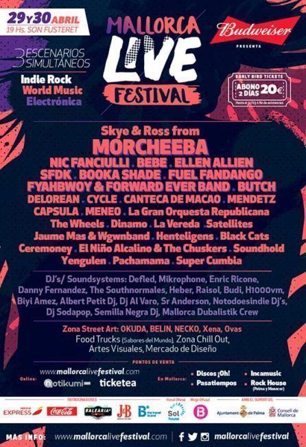Mallorca Live Festival 2016 | Indiescretos Indie Español