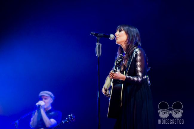 Amaral en el BarclayCard Center, 19/5/16, (foto: Mónica Arévalo)