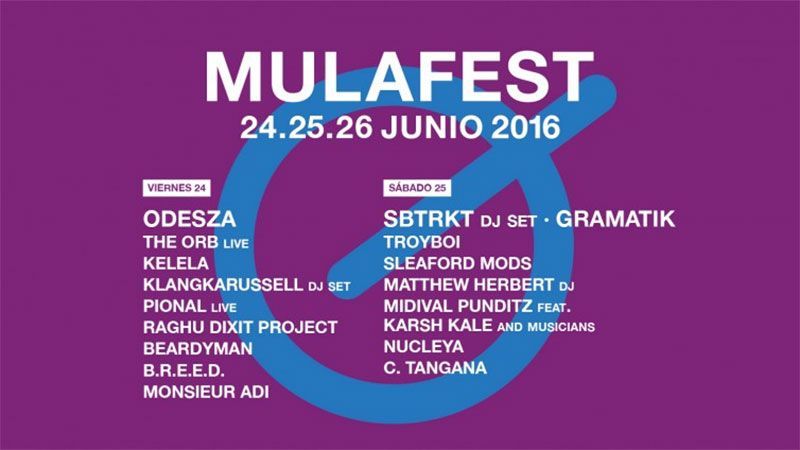 Mulafest 2016 | Indiescretos Noticias Indie Español Festivales Festival Entrada Entradas Ticket Tickets Mulafest 2016 | Indiescretos Noticias Indie Español Festivales Festival Entrada Entradas Ticket Tickets