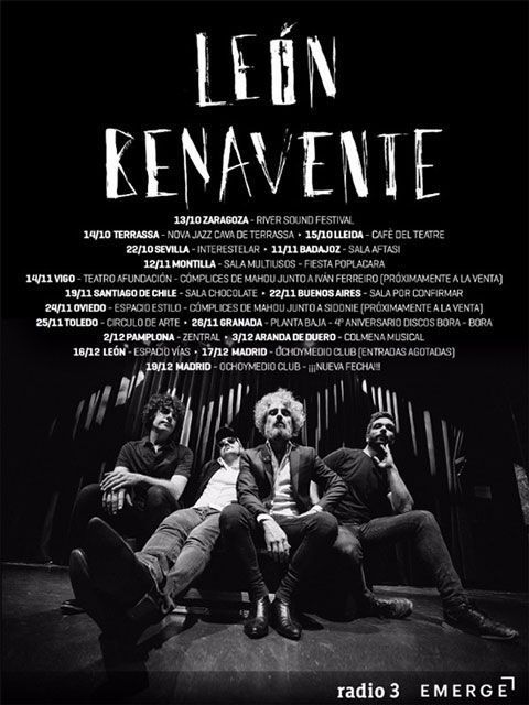 Leon Benavente 2 Gira Otoño | Indiescretos Noticias Indie Español Festivales Festival Entrada Entradas Ticket Tickets