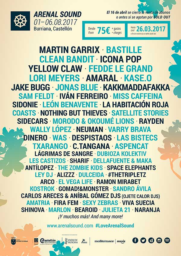 Arenal Sound Festival 2017 Indiescretos