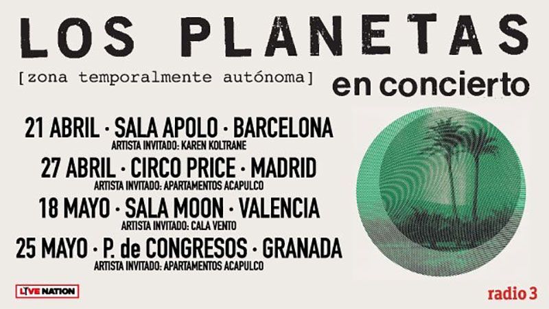Los Planetas Zona Temporalmente Autónoma | Indiescretos Noticias Indie Español Festivales Conciertos