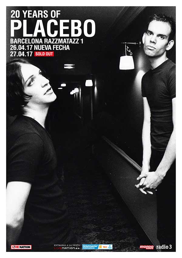 Placebo Concierto 20 Aniversario Madrid Barcelona Granada | Indiescretos Music Indie Español España