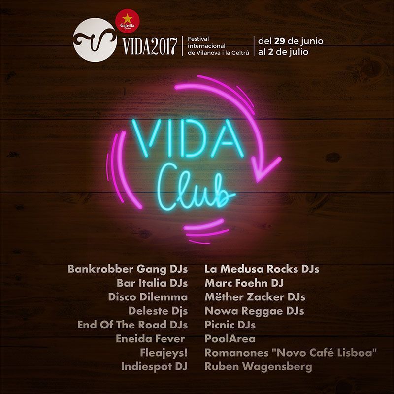 Vida Festival 2017 Cartel | Indiescretos Noticias Indie Español Musica Festival Festivales