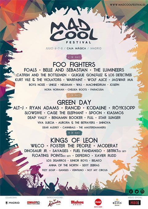 Mad Cool Festival 2017 | Indiescretos Noticias Musica Indie Español Festivales Tickets Abonos