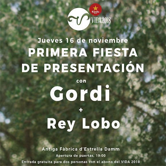 Vida Festival 2018 Fiesta Presentacion 