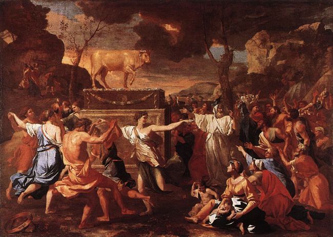 Poussin Becerro de Oro