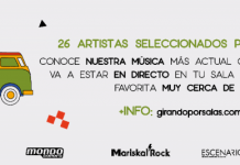 Nueve conciertos nuevos de Girando por Salas en Madrid gps 12